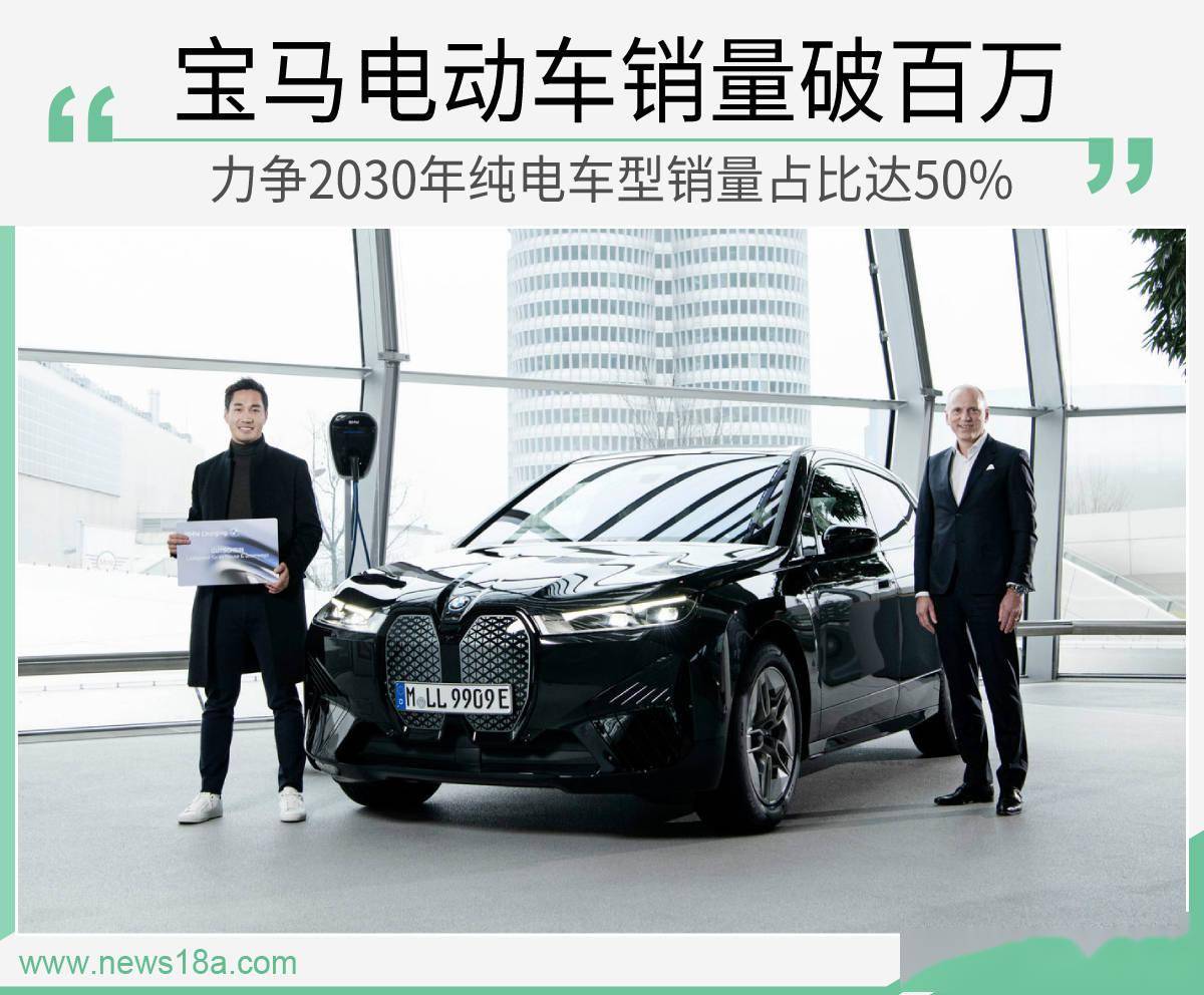 宝马集团2023年在中国市场销量突破82万辆