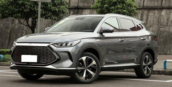 秦 L 同款前脸,比亚迪宋 L DM-i 伪装实车曝光