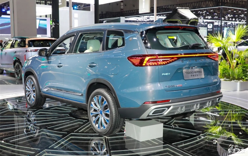 家族新成员 奇瑞瑞虎8L新车图解