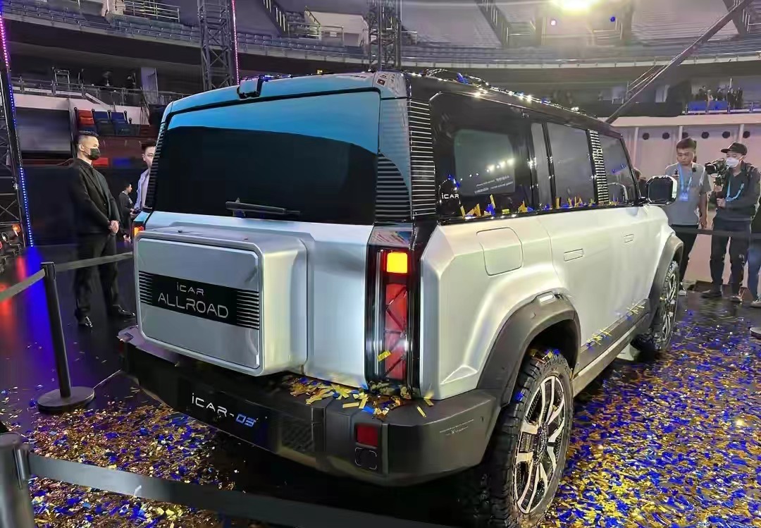 纯电续航超500km iCAR 03T将亮相成都车展