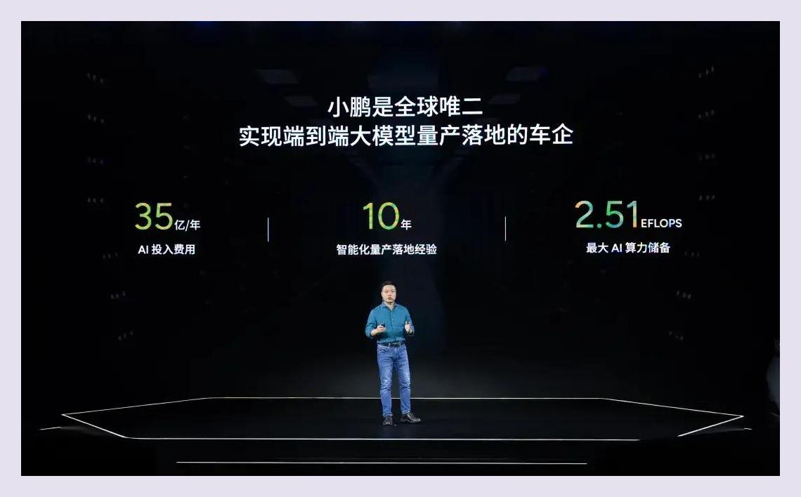 何小鹏：端到端模型能力有望实现L4自动驾驶；下阶段赛点是年销100万辆