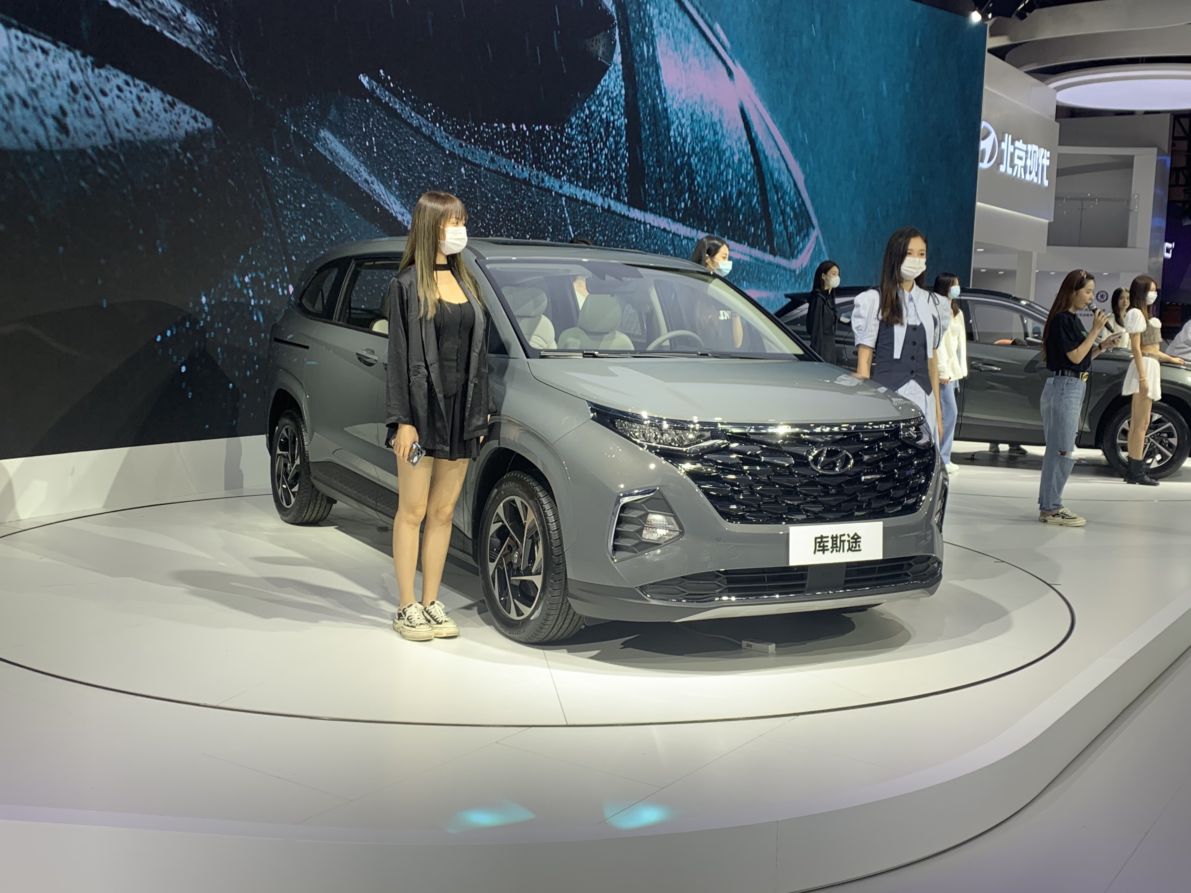 2024款现代库斯途亮相成都车展 两种动力可选